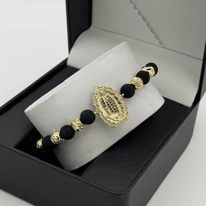Pulseras tejidas 18k Laminado
