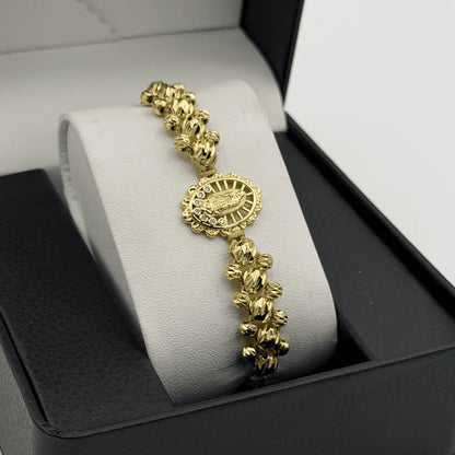 Pulseras tejidas 18k Laminado