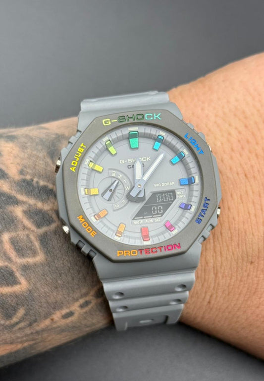 G shock gris colores